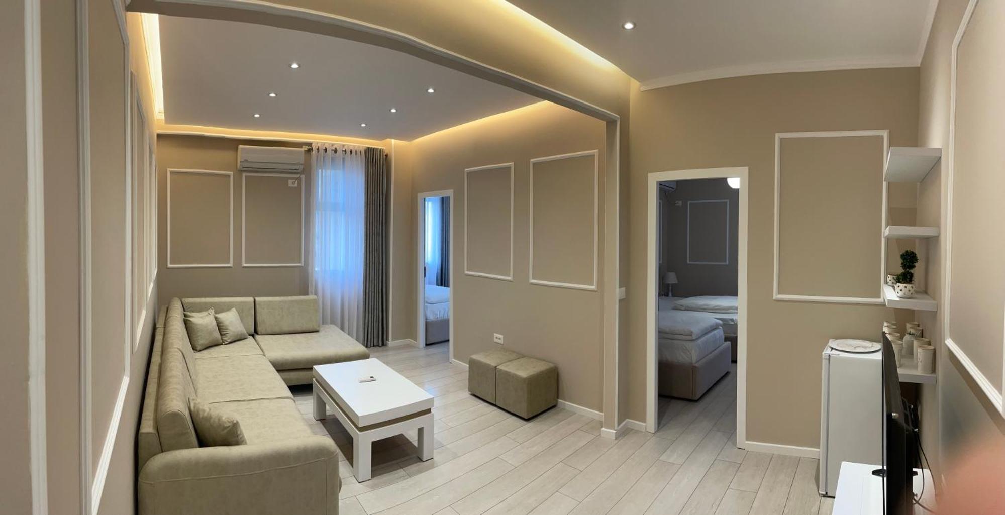 Sun Tower Luxury Suite-View From Of Tirana Center Zewnętrze zdjęcie